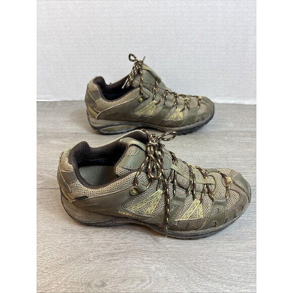 Merrell Woman’s Shoes Size 8.5 Hiking Walking Brown 1798271 Lace Up - Picture 8 of 10